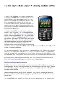 Free Cell Phone Spy Website